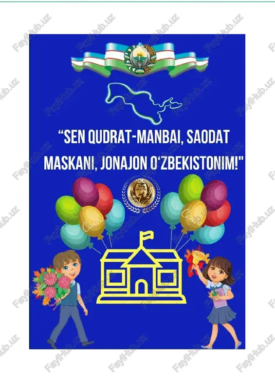 stonni, tuprog‘in ko‘zimga aylab to‘tiyo. nechun vatan, deya yeru osmonin, muqaddas atayman, atayman tanho. aslida dunyoda tanho nima bor? paxta o‘smaydimi o‘zga elda yo? yoki quyoshimi sevgimga sabab? axir quyoshli-ku, butun osiyo. men nechun sevaman o‘zbekistonni, bog‘larin jannat, deb ko‘z-ko‘z etaman. nechun ardoqlarkan tuprog‘ini men, o‘paman, tuprog‘ing bebaho, vatan! aslida tuproqni odil tabiat, taqsim aylagan-ku, yer yuziga teng nechun bu tuproq, deb yig‘ladi furqat, o, qashqar tuprog‘i, qashshoqmiding sen? men nechun sevaman o‘zbekistonni? sababini aytgin, desalar menga. shoirona, go‘zal so‘zlardan oldin, men ta’zim qilaman ona xalqimga: xalqim, tarix hukmi seni agarda, mangu muzliklarga eltgan bo‘lsaydi, qorliklarni makon etgan bo‘lsayding, mehrim bermasmidim o‘sha muzlarga? vatanlar, vatanlar, mayli, gullasin, bog‘ unsin mangulik muzda ham, ammo, yurtim, seni faqat boyliklaring chun sevgan farzand bo‘lsa, kechirma aslo! tarbiyachi:-bolajonlar bugun biz sizlar bilan “mening shahrim, mening mahallam” mavzusi haqida suhbatlashib mustaqil hikoya tuzishga harakat qilamiz. tarbiyachi bolalarga savollar bilan murojaat qiladi. 1.bizning vatanimiz qanday nomlanadi? …