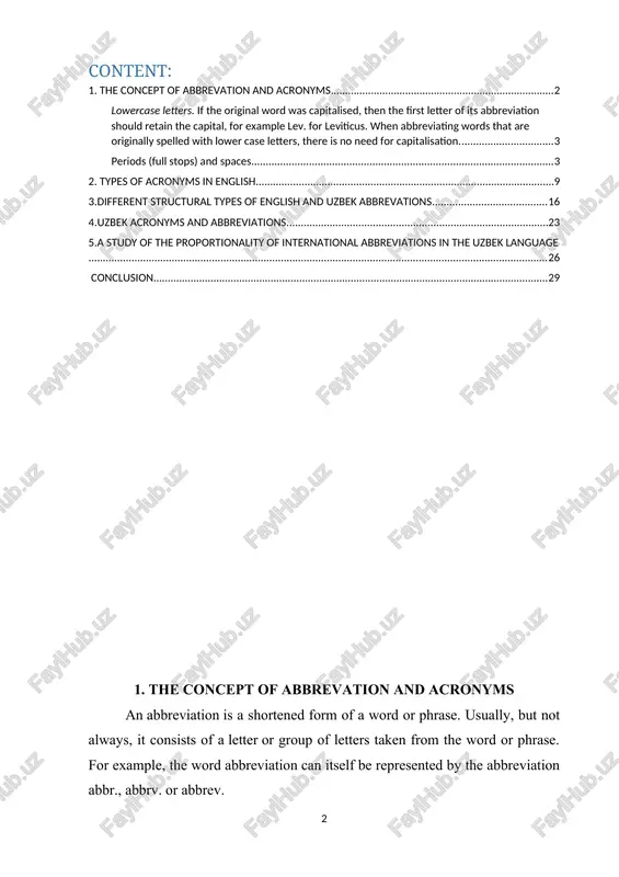 g. the only rule universally accepted is that one should be consistent, and to make this easier, publishers express their preferences in a style guide. questions which arise include those in the following subsections[footnoteref:2]. [2: abel coetzee, ed. (1969). woordeboek/dictionary; afrikaans-english / engels-afrikaans. glasgow and johannesburg: collins. ] lowercase letters. if the original word was capitalised, then the first letter of its abbreviation should retain the capital, for example lev. for leviticus. when abbreviating words that are originally spelled with lower case letters, there is no need for capitalisation. periods (full stops) and spaces a period (full stop) is sometimes written after an abbreviated word, but there are exceptions and a general lack of consensus about when this should happen. «in british english, according to hart's rules, the general rule is that abbreviations (in the narrow sense that includes only words with the ending, and not the middle, dropped) terminate …