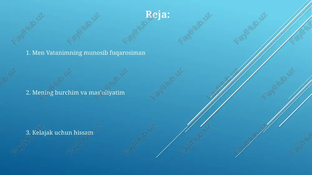 sh va yordamga muhtojlarga ko'maklashish muhimdir. ta'lim sohasiga 5-10 yillik investitsiya kiritib, erta yoshdagi bolalar uchun kitoblar taqdim etish orqali savodxonlik darajasini oshirish katta ahamiyatga ega. mahalliy bizneslarga 25% gacha mahsulot sotib olish orqali yordam berish va ish o'rinlarini yaratish, ayniqsa qishloq joylarda, iqtisodiy o'sishni rag'batlantiradi. madaniy merosni saqlash o'zbekistonda 7000 dan ortiq madaniy meros ob'ektlari davlat muhofazasiga olingan bo'lib, ularning 4 tasi yuneskoning butunjahon merosi ro'yxatiga kiritilgan. madaniy merosni saqlash konventsiyasi 1972-yilda yunesko tomonidan qabul qilingan bo'lib, dunyo bo'ylab muhim obidalarni himoya qilishning asosiy xalqaro hujjati hisoblanadi. 2023-yilga kelib, o'zbekistonda madaniy merosni saqlash sohasida 15 dan ortiq qonun va qonunosti hujjatlari qabul qilingan. ta'lim olish va rivojlanish ta'lim va rivojlanish davlatning 2030 yilgacha bo'lgan strategik maqsadlariga erishishda muhim rol o'ynaydi, bu esa iqtisodiy barqarorlikni 50% ga kuchaytiradi. o'qish jarayoni inson kapitalini shakllantirib, har bir fuqaroning iqtisodiy o'sishga qo'shadigan hissasi 30% ga oshishiga yordam beradi. ta'lim orqali rivojlanish, ayniqsa stem …