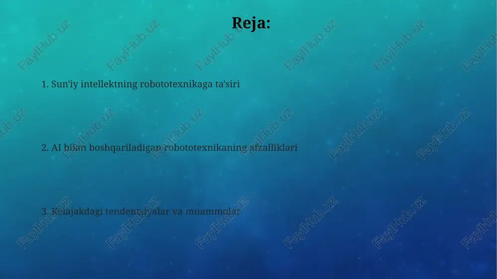 suniy intellektning robototexnikaga tasiri - Page 2