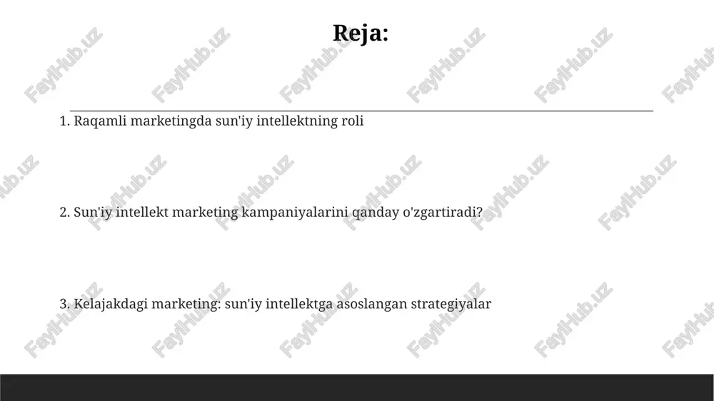 sun'iy intellektning digital marketingdagi o'rni - Page 2