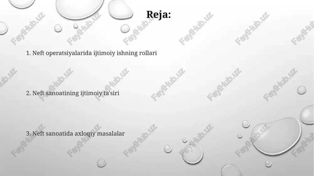 illashtirish strategiyasi barqaror amaliyotlar, qayta tiklanuvchi energiya o'tishini va jamoatchilikni qo'llab-quvvatlash dasturlarini o'z ichiga oladi. ekologik muammolarga ifloslanish, iqlim o'zgarishi va resurslarning kamayishi kiradi. neft sanoatida ijtimoiy ish jamoatchilik bilan hamkorlik, ishchi kuchi rivojlanishi va salbiy ta'sirlarni kamaytirishga qaratilgan. ijtimoiy ishning vazifalari va mas'uliyatlari vazifalarga jamoatchilik bilan ishlash, mojarolarni hal qilish, ruhiy salomatlikni qo'llab-quvvatlash va barqaror amaliyotlarni targ'ib qilish kiradi. neft sanoatida ijtimoiy ish xodimlarining asosiy vazifasi ishchilar xavfsizligi, atrof-muhitni muhofaza qilish va jamoatchilik bilan ishlashga qaratilgan. ijtimoiy xodimlar shaxslar va jamoalarni himoya qiladi, maslahat va qo'llab-quvvatlash xizmatlarini taqdim etadi va mijozlarni resurslar bilan bog'laydi. ishchilar huquqlari uchun kurash. ishchilar sog'lig'ini va xavfsizligini qonun hujjatlari va ish joyidagi amaliyotlar orqali himoya qilish. mahalliy jamoalar va ishchilarga neft qazib olishning ekologik va ijtimoiy ta'sirini bartaraf etish. neft sanoati xodimlariga adolatli ish haqi, imtiyozlar va ish sharoitlarini targ'ib qilish. neft sanoatida axloqiy masalalar ishchilar huquqlarini qo'llab-quvvatlash, jamoa rivojini targ'ib qilish va atrof-muhitga …