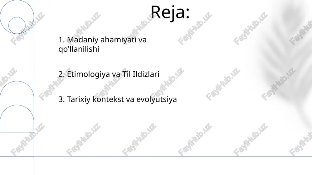 imgi kelib chiqishi va oldingi bosqichlar o'zbek tili uyg'ur, turk va qozoq kabi boshqa turkiy tillarga yaqin. "o'zbek" termini o'g'uz turkiy xalqining bir shoxobchasi bo'lgan o'zbek qabilasidan kelib chiqqan. oʻzbek tili asosan oʻzbekistonda gaplashiladigan turkiy til. 6. bugungi o'zbek tili "o'zbek" so'zi o'zbek xalqi o'rtasida umumiy tarix, til va madaniy an'analarni anglatadi. u milliy ong va g'urur hissi kuchli ekanligini ifodalaydi. "o'zbek" termini o'g'uz turkiy qabilasidan kelib chiqqan deb hisoblanadi. 7. madaniy ahamiyat va kimlik fors tili oʻzbek lugʻatiga katta taʼsir koʻrsatgan, asrlar davomida koʻplab soʻzlar qabul qilingan. "o'zbek" so'zi o'zi fors tilidan kelib chiqqan bo'lib, "mustaqil" yoki "erkin" degan ma'noni anglatadi. o'zbek tili markaziy osiyoda gaplashilgan turkiy shevalardan kelib chiqqan bo'lib, fors va arab tillari ta'siriga uchragan. 8. tilga fors tili ta'siri. ijtimoiy-lingvistik kontekst va foydalanish: bu ijtimoiy sinf, jins, yosh va mintaqa kabi til foydalanishiga ta'sir qiluvchi ijtimoiy va lingvistik omillarni anglatadi. o'zbekcha so'z: bu o'zbek tilidagi aniq …
