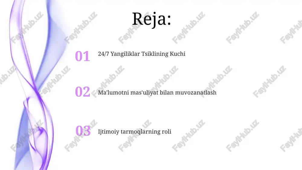 dda vaziyatlarda ommani xabardor qilishda ommaviy axborot vositalari muhim rol o'ynaydi. qoplama etikasi media qoplashining zararli va travmatik potentsialini anglash. axborotga bo'lgan jamoatchilik ehtiyojini shaxslarning shaxsiy hayotiga hurmat bilan muvozanatlash. ishonch va obro'ni qurish axloqiy jihatlar va shov-shuvni oldini olish juda muhim. aniq va o'z vaqtida xabar berish ishonchni kuchaytiradi. sensatsionizm va uning oqibatlari shok tasvirlar va hissiy hikoyalarning ustunlik qilishi vaziyat haqida xabardor qaror qabul qilish va jamoatchilik tushunchasiga xalaqit berishi mumkin. favqulodda vaziyatlar haqida media qamrovida sensatsionizm tomoshabinlarni jalb qiladi, lekin haqiqatni buzib ko'rsatishi va samarali javob berishga to'sqinlik qilishi mumkin. ma'lumot va maxfiylikni muvozanatlash shaffoflikka bo'lgan ehtiyojni zararning potentsial xavfi bilan muvozanatlashtirish. shaxsiy hayot maxfiyligini himoya qiling va keraksiz tashvishga solmaslikka harakat qiling. ijtimoiy tarmoqlarning ta'siri 01 02 diqqat uchun kurash va 24/7 yangiliklar tsikli sensatsionlik va noto'g'ri xabarlarga olib kelishi mumkin. ijtimoiy tarmoqlar xabardorlik va axborot tarqalishini kuchaytiradi, lekin yolg'on ma'lumotlarning tarqalishini ham kuchaytiradi. sales 1st …