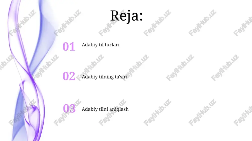 adabiy til: umumiy ma'lumot - Page 2