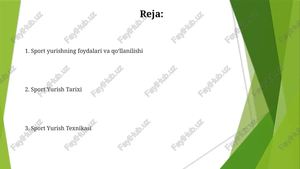 ga xos texnikani talab qiladi. keng tarqalgan xatolar va tuzatishlar qo'llarni silkitish: qo'llarni erkin silkitish yoki tanadan o'tib silkitish. to'g'rilash: qo'llarni 90 gradus burchak ostida, tirsaklarni tanaga yaqin tutib, tabiiy ravishda silkiting. noto'g'ri holat: oldinga egilish, orqa qismi yumaloq va qorin mushaklarini ishlatmaslik. to'g'rilash: tik turing, qorin mushaklarini ishlating, ozgina oldinga egilishni saqlang. uzun qadamlar: haddan tashqari uzun qadamlar energiya sarfini samarador bo'lmagan va jarohat xavfini keltirib chiqaradi. to'g'rilash: qisqa, tezroq qadamlarga intiling. asosiy mushaklar texnika: yer bilan doimiy aloqada bo'ling, uzun qadamlar qo'ying va tanangizni tik tuting. ishtirok etuvchi asosiy mushaklar: dumba, to'rt boshli, son orqa, buzoq, tananing markaziy qismi. sport yurish tarixining asosi: 19-asrda kelib chiqqan sport yurish, chidamlilik mashg'uloti va dam olish shakli sifatida rivojlangan. sport yurish tarixi raqobatli sport yurishida sonning kengayish nuqtasida to'g'ri oyoq talab qilinadigan qoidalar mavjud. sport yurish 19-asrda paydo bo'lib, dastlab fitnes va musobaqa shakli sifatida qaraldi. yerga doimiy aloqa saqlash, har …