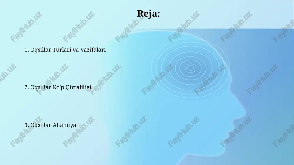k texnologiyasi yordamida inson oqsilini bakteriyalar yoki xamirturushlar kabi organizmlarda 5-10 marta ko‘paytirish mumkin. oqsillarni biotexnologik usullar yordamida 100 dan ortiq turdagi yangi dori vositalarini yaratishda qo‘llanilishi ularning ahamiyatini oshiradi. oqsillarni o'rganish usullari x-nurlar difraksiyasi usuli yordamida oqsilning 3d tuzilishi, ya'ni atomlar orasidagi masofa va burchaklarni 0.1 nm aniqlikda aniqlash mumkin. mass-spektrometriya (ms) texnikasi oqsil tarkibidagi aminokislotalar ketma-ketligini aniqlash va 1000 dan ortiq peptidni bir vaqtning o'zida tahlil qilish imkonini beradi. oqsillar va kasalliklar immunitet tizimining to'g'ri ishlashi uchun 3000 dan ortiq turdagi oqsillar kerak bo'lib, ularning yetishmasligi yoki noto'g'ri ishlashi immunitet tanqisligi va autoimmun kasalliklariga olib keladi. oqsillar tuzilishidagi 100 dan ortiq mutatsiyalar turli xil genetik kasalliklar, masalan, kistik fibroz va oraksimon hujayrali anemiya kabi kasalliklarga olib kelishi mumkin. immunitet tizimidagi oqsillar sitotoksik t-hujayralar yuzasida cd8+ retseptorlari mavjud bo'lib, ular virus bilan infektsiyalangan yoki saraton hujayralarini aniqlash va yo'q qilishda muhim rol o'ynaydi, bu jarayon hujayra o'limi bilan yakunlanadi. …