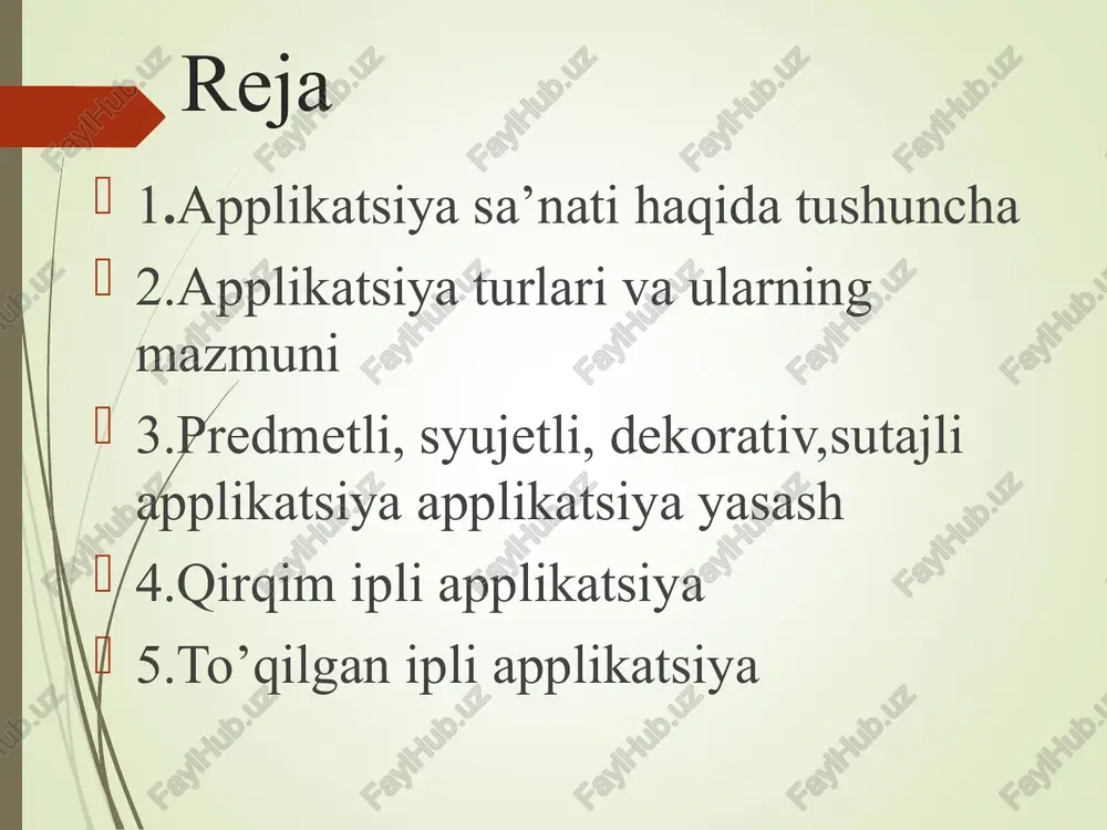 boshlang’ich sinflarda applikatsiya ishiga o’rgatishning vazifalari va turlari. - Page 2