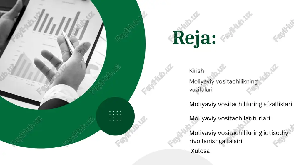 i. kichik va o'rta bizneslar uchun kredit olish imkoniyati. jamiyatda investitsiya va tejash ko'rsatkichlarining o'sishi. moliyaviy vositachilik bozorning likvidligi va sarmoya imkoniyatlarini oshiradi, shuningdek, iqtisodiyotda barqarorlik va ishonchni ta'minlaydi xulosa e'tiboringiz uchun rahmat! image1.jpeg image2.png image3.svg image4.jpeg image5.jpeg image6.png image7.svg image8.jpeg image9.jpeg image10.jpeg image11.jpeg image12.jpeg image13.png image14.svg image15.png image16.svg image17.png image18.svg image19.jpeg /docprops/thumbnail.jpeg