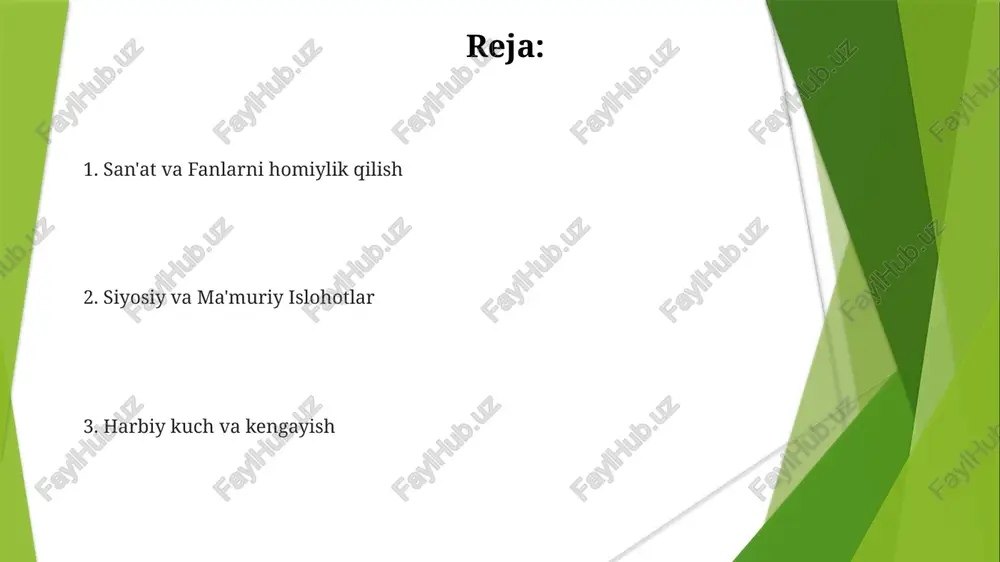 tiralarini eslash bugungi yodgorliklar amir temurni harbiy rahbar va temuriylar imperiyasining asoschisi sifatida eslaydi. san'at, fan va me'morchilikka qo'shgan hissasi uning madaniyat homiysi sifatidagi rolini ta'kidlaydi. zamonaviy olimlar uning tarixiy ta'sirini munozara qilishadi, yutuqlarini tan olishadi, lekin hukmronligining shafqatsizligini ham tan olishadi. ipak yo'li'dagi roli u uzoq va barqaror imperiya qurdi, savdogarlar uchun xavfsiz va gullab-yashnayotgan muhit yaratdi. u san'at va fanlarni homiyligi ipak yo'lining madaniy ahamiyatiga hissa qo'shdi. amir temur'ning harbiy yurishlari ipak yo'lini kengaytirdi, savdo va madaniy almashinuvni osonlashtirdi. iqtisodiy farovonlik va savdo temur'ning harbiy yutuqlari savdo yo'llarini ta'minladi, bu mintaqaviy iqtisodiy barqarorlikka olib keldi. uning hukmronligi davrida shaharlar va bozorlar rivojlandi, bu iqtisodiy almashinuvni osonlashtirdi. amir temurning iqtisodiy siyosati uning imperiyasi bo'ylab savdo va farovonlikni rag'batlantirdi. fors tili va san'atiga ta'siri. temur'ning harbiy yutuqlari va siyosiy barqarorligi fors adabiyotida oltin davrga olib kelgan madaniy o'sish uchun qulay muhit yaratdi. amir temur hukmronligi davrida fors san'ati va adabiyoti …