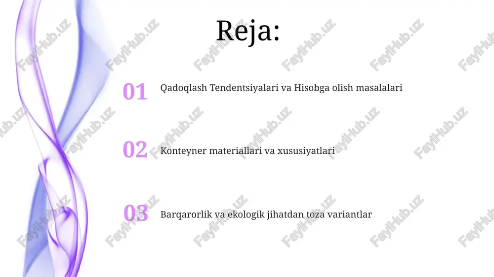 i qayta ishlatishga rag'batlantirish barqarorlikka hissa qo'shadi. suyuq va qattiq sovunlar uchun qadoqlashning kelajagi yangi qadoqlash dizaynlar qulaylik, porsiya nazorati va qayta to'ldirish imkoniyatlariga e'tibor qaratadi. bioplastmassa va qayta ishlangan qog'oz kabi barqaror va ekologik toza materiallar mashhurlik kasb etmoqda. suyuq va qattiq sovunlarga kirish sovunni qadoqlashda materiallar turi, o'lchami, dizayni va funksiyasi muhim ahamiyatga ega bo'lib, mahsulotni himoya qilish va iste'molchilar uchun qulaylikni ta'minlaydi. suyuq sovun sirt faol moddalar, suv va ko'pincha qo'shimchalar aralashmasidan iborat bo'lsa, qattiq sovun yog'lar yoki moylarni ishqor bilan sovunlash natijasida hosil bo'ladi. qadoqlash innovasiyasi va trendlar bir martalik paketlar, qayta toʻldiriladigan idishlar va nasosli dispenserlar foydalanuvchi tajribasini yaxshilaydi va chiqindilarni kamaytiradi. barqaror qadoqlash: qayta ishlangan plastik, qog'oz va bioparchalanadigan variantlar kabi ekologik toza materiallar mashhurlik kasb etmoqda. qattiq sovun idish materiallari qattiq sovun idishchalari: plastik, shisha, metall, karton. suyuq sovun qadoqlari: plastik shishalar, shisha idishlar, paketlar, karton qutilar. qadoqlash xarajatlari va byudjet masalalari 01 …