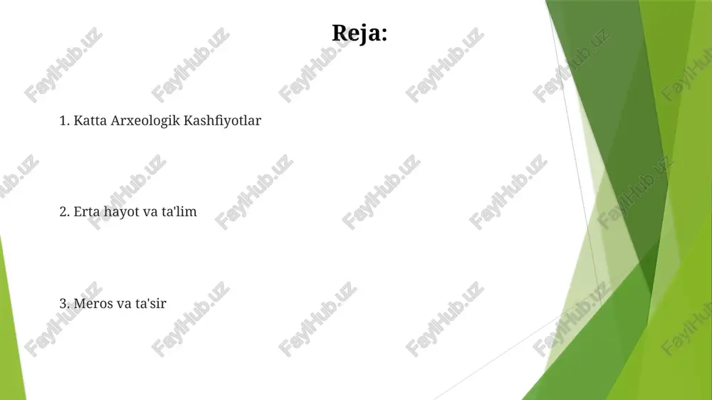 o'tkir islomovning arxeologiya sohasidagi faoliyati - Page 2