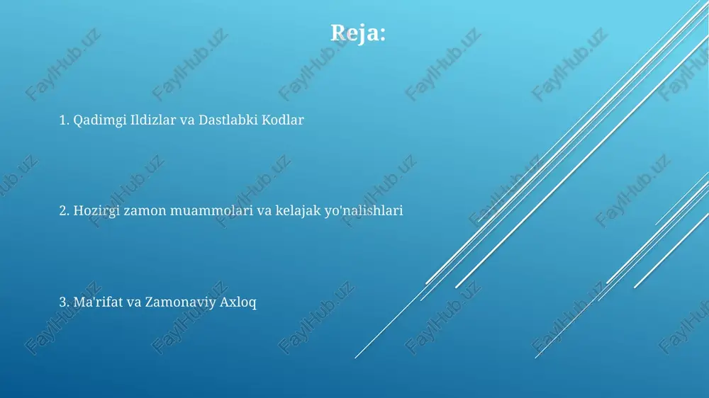 m. genetik tahrir va insonni takomillashtirish qadimgi tibbiyot axloqi tibbiy axloqning rivojlanishi axloqiy tamoyillar, jumladan, xayrixohlik, zarar yetkazmaslik, avtonomiya va adolatning rivojlanishini o'z ichiga oldi. zamonaviy tibbiyot axloqi genetik testlash, o'limni o'z qo'li bilan tezlashtirish va resurslarni taqsimlash kabi murakkab masalalar bilan kurashib, rivojlanishda davom etmoqda. qadimgi tibbiyot axloqi, bemor farovonligi va maxfiylikka e'tibor qaratib, gipokratik qasam kabi qasamlarga urg'u bergan. o'rta asr tibbiy axloqi o'rta asrlarda tibbiy axloq diniy va falsafiy qarashlar ta'sirida bo'lib, sadaqa, rahm-shafqat va shifo berishning ahamiyatini ta'kidlagan. tibbiy axloqning rivojlanishi qadimgi yunonistonda boshlangan, u yerda gipokrat shifokorlar uchun axloqiy ko'rsatmalar ishlab chiqqan. o'rta asr tibbiy axloqi bu asoslarga qurilgan bo'lib, xristian qadriyatlarini va islom olimlari ta'limotlarini o'z ichiga olgan. e'tiboringiz uchun rahmat @taqdimot_robot