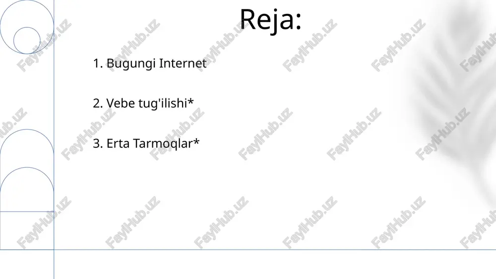 rneti onlayn bozorlar, chakana sotuvchilar va raqamli mahsulotlarni o'z ichiga oladi. tovar va xizmatlarni onlayn sotib olish va sotish. jahon savdosini va mijozlarga qulaylik yaratishni osonlashtiradi. 8. elektron tijorat quyosh sisteması gaz va changdan iborat qulab tushayotgan bulutdan hosil bo'lgan, markazida quyosh va qolgan materiallardan sayyoralar hosil bo'lgan. katta portlash nazariyasi olamning juda katta zichlik va issiqlikdagi bir nuqtadan boshlanganini, tez kengayib va soviyganini ta'kidlaydi. yer yuzidagi hayot abiogenez deb ataladigan jarayon orqali jonsiz moddalardan kelib chiqqan, dastlabki hayot shakllari milliardlab yillar davomida turli xil turlarga aylanib borgan. 9. kelib chiqishi ma'lumot iltimos, men uchun qisqacha bayon qilishni istagan ma'lumotlarni bering. keyin sizning ko'rsatgan formatingizga muvofiq, 20-40 so'zdan iborat 3 ta asosiy fikrni taqdim etaman. ma'lumot 10. please provide the text you want to translate to uzbek language in latin letters. i will be happy to assist you. marketing va brend qurish uchun kuchli vosita. boshqalar bilan bog'lanish va ma'lumot …