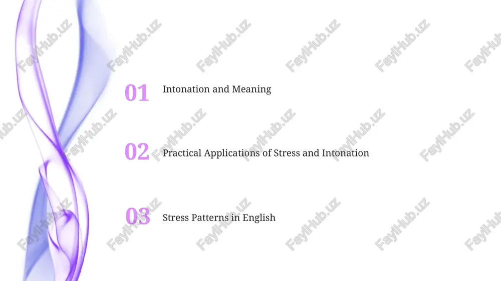 tive speakers resulting in 15-25% misinterpretations in conversations. word stress in english stress-timed rhythm, characteristic of english, contrasts with syllable-timed languages; this means that stressed syllables tend to be more evenly spaced, regardless of the number of unstressed syllables between them, creating a distinctive rhythmic quality. the number of syllables in a word significantly impacts its stress pattern; monosyllabic words inherently lack stress, while polysyllabic words often exhibit primary and secondary stress levels, influencing rhythm and clarity. introduction to stress and intonation weak forms, like the reduction of "to" to /tə/ in connected speech, significantly impact both stress and intonation patterns, illustrating the dynamic interplay between phonological processes in fluent spoken english. stress in english is crucial for intelligibility; misplacing stress on a 2-syllable word like "present" (noun vs. verb) completely alters meaning, impacting comprehension for both native and non-native speakers. sentence stress and emphasis sentence stress, using emphasis, can …