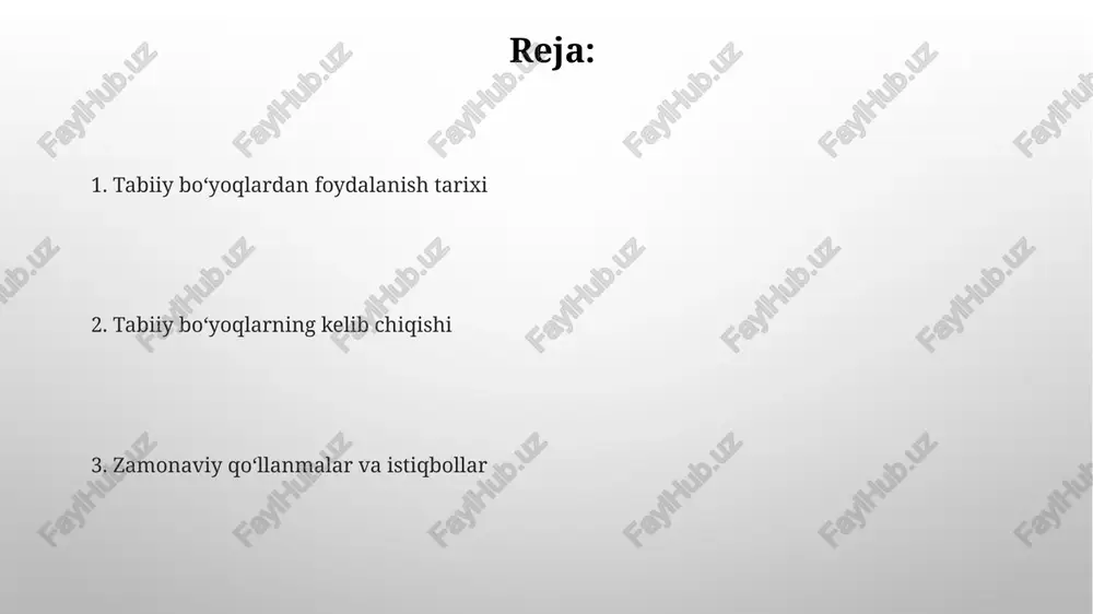 foydalanish 50% ga yaqin suv va kimyoviy moddalar sarfini kamaytirishi mumkin, bu atrof-muhit uchun juda muhim ahamiyatga ega. tabiiy bo'yoqlarning tarixi tabiiy bo'yoqlar, miloddan avvalgi 3000 yildan boshlab misr, xitoy va hindiston kabi qadimgi sivilizatsiyalarda matolarni bo'yashda keng qo'llanilgan, bu ularning tarixdagi muhim rolini ko'rsatadi. qadimgi rimda, taxminan 150 turdagi tabiiy bo'yoqlar ishlatilgan bo'lib, ularning aksariyati o'simliklar, hasharotlar va minerallardan olingan va murakkab bo'yash texnologiyalarini rivojlantirishga olib kelgan. to'qimachilik sanoatida qo'llanilishi tabiiy bo'yoqlar bilan bo'yalgan matolar, sun'iy bo'yoqlarga nisbatan, 30% gacha yuqori chidamlilikka ega bo'lib, mahsulotning umrini uzaytiradi va iste'molchilarga yuqori sifatli tovarlarni taklif qilish imkonini beradi. o'simliklar va hasharotlardan olingan 50 dan ortiq turdagi tabiiy bo'yoqlar paxta, ipak, jun kabi turli xil tolalarni bo'yashda qo'llanilishi mumkin, bu esa ranglar palitrasini kengaytiradi. hayvonlardan olingan bo'yoqlar qizil rangli kermes bo'yoqlari, coccus cacti hasharotidan olinadi va bu bo'yoqning 1 grammiga 70000 hasharot kerak bo'ladi, bu uning yuqori narxini belgilaydi. mo'yna va jun …