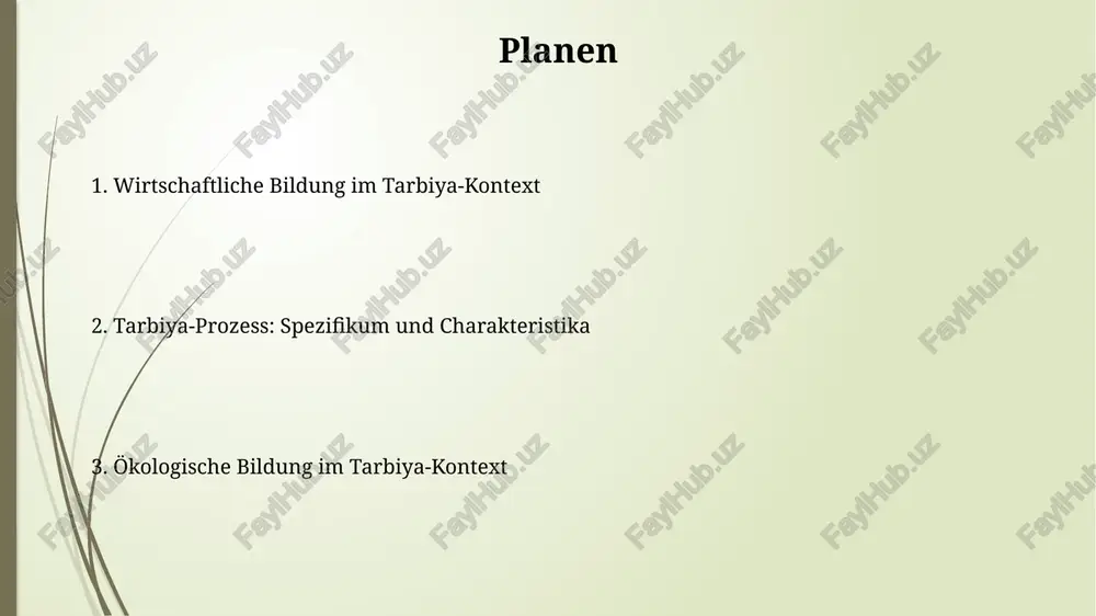 s verhalten zu fördern. erfolgsmessung und evaluation der tarbija eine kosten-nutzen-analyse (mittels roi-berechnung) über einen zeitraum von 5 jahren ist essentiell, um die effizienz der tarbija-maßnahmen im kontext von ökonomischer und ökologischer bildung zu bewerten und zukünftige ressourcenallokation zu optimieren. qualitative daten, wie interviews mit teilnehmern (n=20) und fokusgruppen, liefern wertvolle einblicke in die langfristigen auswirkungen der tarbija, ergänzend zu quantitativen ergebnissen und ermöglichen eine differenzierte evaluation. ökonomische bildung im tarbija-kontext studien zeigen, dass eine integration von ökonomischer bildung in tarbiya-programme zu einer um 30% höheren finanzkompetenz bei jugendlichen führt, was positive auswirkungen auf ihre spätere wirtschaftliche unabhängigkeit hat. effektive ökonomische tarbiya fördert unternehmerisches denken und soziale verantwortung, indem sie praktische fallstudien und simulationsbasierte lernmethoden mit realen wirtschaftsszenarien verbindet. tarbija-prozess: definition und grundlagen der tarbija-prozess umfasst mindestens drei kernphasen: die vorbereitung (ca. 20% der zeit), die umsetzung (60%) und die reflexion (20%), wobei die jeweiligen anteile flexibel sind. der tarbija-prozess …