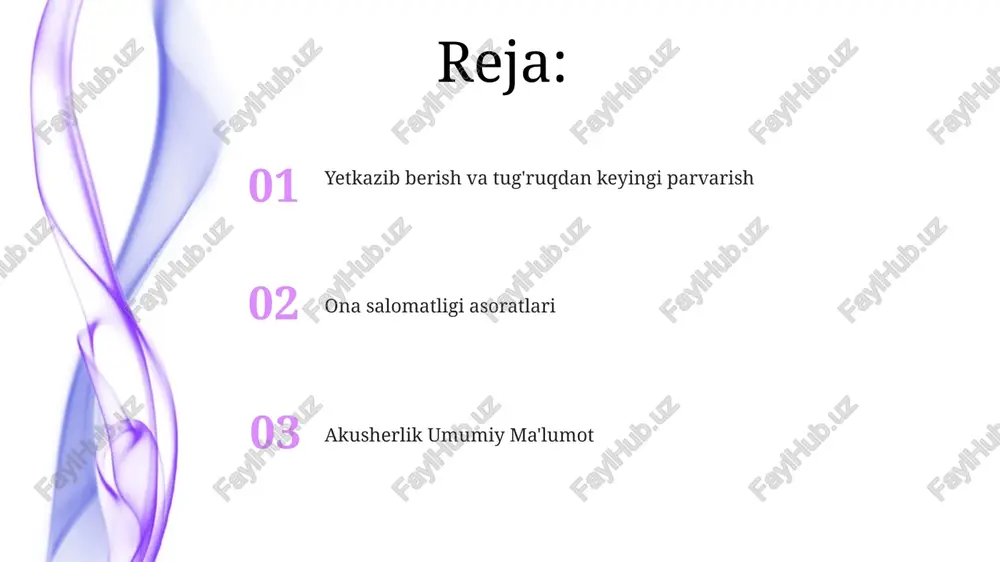 satishga yordam beradi. ona sog'lig'i: muammolar va yechimlar sifatli tibbiy xizmatlarga kirish imkoniyatini yaxshilash, sog'liqni saqlash tizimlarini mustahkamlash, oila rejalashtirish va ta'limni targ'ib qilish hamda sog'liqning ijtimoiy omillarini hal qilish kabi echimlar mavjud. ona o'limi, kambag'allik, tibbiy xizmatga cheklangan kirish imkoniyati va homiladorlik va tug'ruq paytida yuz beradigan asoratlardan kelib chiqqan holda, muhim jamoat salomatligi muammosi bo'lib qolmoqda. yangi texnologiyalar va aralashuvlar uchun tadqiqot va rivojlantirishga investitsiya qilish butun dunyo bo'ylab ona salomatligi natijalarini yanada yaxshilash uchun muhim ahamiyatga ega. tug'ruq va tug'ilish: tug'ilish safariga mehnatni rag'batlantirish, og'riqni boshqarish va sezaryen operatsiyalari kabi mavzularni o'rganadi. tug'ilish jarayonini boshdan kechirishda amaliy maslahatlar va hissiy qo'llab-quvvatlashni taklif etadi. homilador ota-onalar uchun tug'ruqning barcha bosqichlarini qamrab oluvchi to'liq qo'llanma. texnologiyaning akusherlikka ta'siri ma'lumot va qo'llab-quvvatlashga kirish: onlayn resurslar, teletibbiyot va mobil ilovalar homilador ayollarni bilim bilan ta'minlaydi va ularni qo'llab-quvvatlash tarmoqlariga bog'laydi. kam invaziv jarrohlik usullari: laparoskopik jarrohlik va robot yordamida amalga oshiriladigan …