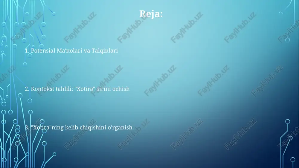 tilida keng tarqalgan so'z emas. e'tiboringiz uchun rahmat @taqdimot_robot image1.png image2.png image3.png image4.png image5.png