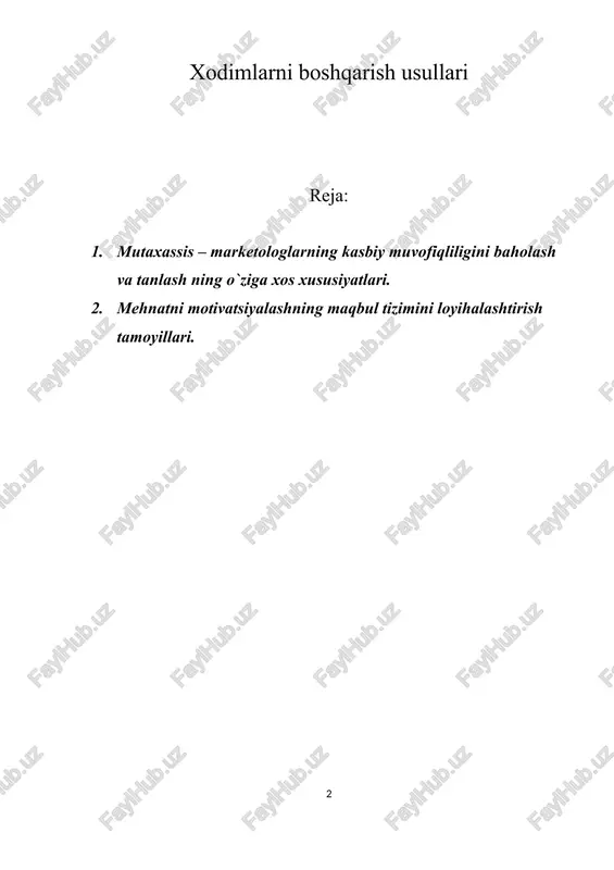 itmlilik, bevositalik, tartiblilik va boshqalar, muayyan qarorni ishlab chiqish bo`yicha zaruriy axborotni maqsadli yo`naltirishga mo`ljallangan tamoyillardir. xodimlar boshqaruv tizimini yaratishning barcha tamoyillari o`zaro hamkorlikda amalga oshiriladi va ularning birlashuvi ko`plab omillarga bog`liq. avvalombor, ishlab chiqarish muammolarini hal qilish uchun zarur bo`lgan xodimlarni joy-joyiga qo`yish kerak. ishlovchilarni joy joyiga qo`yishda ular ish vaqtida qanday vazifalarni hal qila olishi va bu ishlarning jamiyat uchun qanday foydali tomonlari mavjudligi to`g`risida tashkilot batafsil bilishi kerak. buning uchun xodimlarni boshqarishning asosiy poydevori hisoblanadigan ishlarning mazmunini tahlil qilish amalga oshiriladi. mutaxassisliklar bo`yicha keng ko`lamli baholash xodimlarni saralash to`g`risida, qabul qilish, tanlash, uning ishbilarmonligini baholash, kasbga yo`naltirish, mehnatga moslashuvi uchun, o`qitish tizimini tashkil etishga, nizolarni, ziddiyatlarni boshqarishga, o`zgarishlarga, ish mavqei uchun, kasbiy rivojlanish va agar kerak bo`lsa, uning xavfsizligini ta’minlash maqsadida zarur hollarda uni vazifasidan ozod etishda qaror qabul qilish uchun asos yaratadi. xodimlarni yollash to`g`risida qaror qabul qilishdan oldin uning tashkilotdagi bo`sh lavozimga qo`shilishi ijobiy ekanligiga …