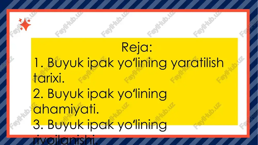 kandar maqduniy tomonidan sugʻdiyona mamlakati istilo etilishi bilan koʻplab sugʻdiylar sharqqa tomon koʻchganlar va buyuk ipak yoʻlining markaziy qismini – oʻrta osiyodan tortib xitoyning chanan shahrigacha boʻlgan oraliq masofada savdo faktoriyalari (manzilgohlari) bunyod etganlar. oʻz navbatida xan imperiyasi miloddan avvalgi 1-ming yillik oxirida oʻz hududini oʻrta osiyo tomon kengaytirish siyosati yurgizib bu yoʻnalishga alohida eʼtiborini qaratadi va bu yoʻl haqida maʼlumot toʻplash, aygʻoqchilik va diplomatik maqsadlarida elchi chjan szyanni yuboradi. o'zining mashhur sayohati davomida miloddan avvalgi 138—126 yillarda xitoylik diplomat chjan szyanni farg'ona otlarining go'zalligidan hayratda qoldi. buyuk ipak yoʻlining sharqiy qismini barpo etishda sugʻdiylar katta rol oʻynaganlar. iskandar maqduniy tomonidan sugʻdiyona mamlakati istilo etilishi bilan koʻplab sugʻdiylar sharqqa tomon koʻchganlar va buyuk ipak yoʻlining markaziy qismini – oʻrta osiyodan tortib xitoyning chanan shahrigacha boʻlgan oraliq masofada savdo faktoriyalari (manzilgohlari) bunyod etganlar. oʻz navbatida xan imperiyasi miloddan avvalgi 1-ming yillik oxirida oʻz hududini oʻrta osiyo tomon kengaytirish siyosati yurgizib bu …