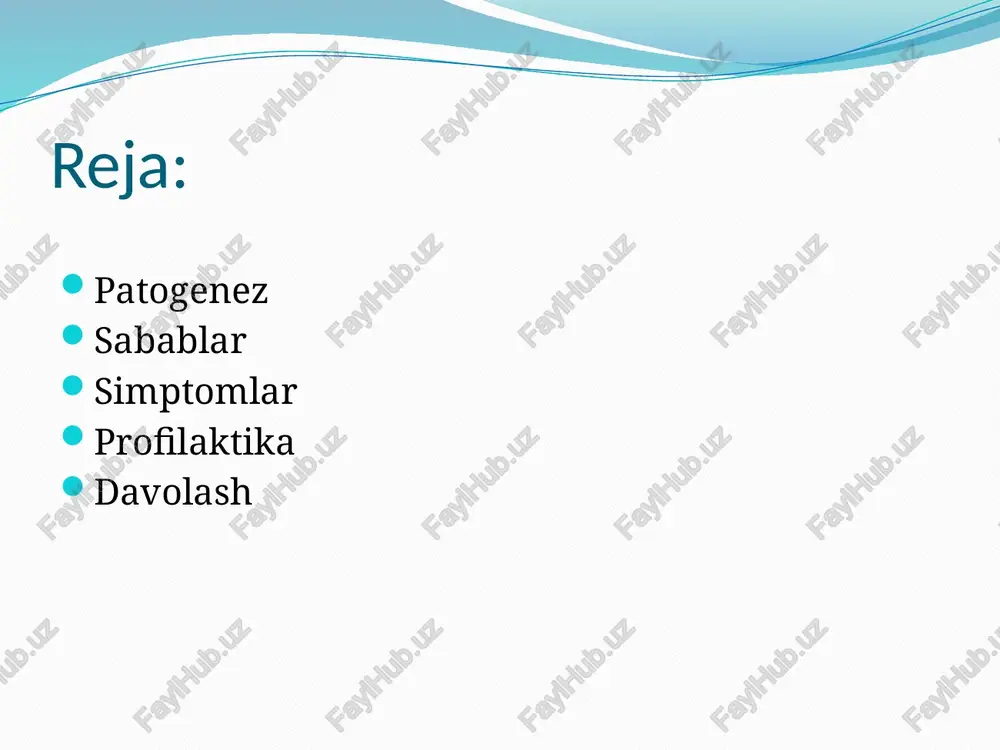 tqi,sut mahsulotlari,tabiiy yog’li sut,chunki ular bifido va laktobakteriyalar bilan to’yingan; karam,sabzi,lavlagi va dengiz suvo’tlarida yetarli miqdorda bo’lgan pektinlar va kletchatkalar; glutamin va arginin aminokislotalari,ularning manbalari-tovuq,mol go’shti,sut mahsulotlari,baliq,petrushka,ismaloq,yong’oq,qovoq urug’lari,bug’doy un,no’xat. prebiotiklar va probiotiklar prebiotiklar-bu mavjud bo’lgan foydali mikrofloraning o’sishi va faoliyatiga ijobiy ta’sir ko’rsatadigan moddalardir.prebiotiklar oshqozon-ichak tizimida hazm qilinmaydi,odddiy qilib aytganda,prebiotiklar bu foydali mikroflora uchun oziq-ovqat hisoblanadi. farmakologik shakllari orasida ko’pincha laktuloza,laktitol,hilak forte buyuriladi prebiotik bo’lgan tabiiy mahsulotlar:sut mahsulotlari,piyoz va sarimsoq,donlar davolash 1.antibakterial preperatlar.ular muayyan turdagi mikroorganizmlarga ta’sir ko’rsatadi va o’sishini va tarqalishini to’xtatadi.ushbu preparatlar mikroflora buzilishiga olib kelgan mikroorganizmning turiga qarab buyuriladi. 2.immunomodulyatorlar-organizmning himoya xususiyatlarini yxshilaydigan preparatlar bo’lib,ichak mikroflorasi buzilganda bunday preparatlarni qabul qilish tiklanish jarayonini tezlashtiradi. davolash antigistamin preperatlar.ichak disbakteriozi fonida rivojlanishi mumkin bo’lgan allergik reaksiyalar paydo bo’lishining oldini olish uchun ishlatiladi spazmolitiklar.ko’pincha ich ketish bilan kechayotgan disbakteriozda buyuriladi.eng mashhur spazmolitik preparat bu no-shpa hisoblanadi,faqat ich ketishini to’xtatish uchun esa loperamid tavsiya etiladi.ichak mikroflorasining buzilishi qabziyat bilan kechsa maxsus …