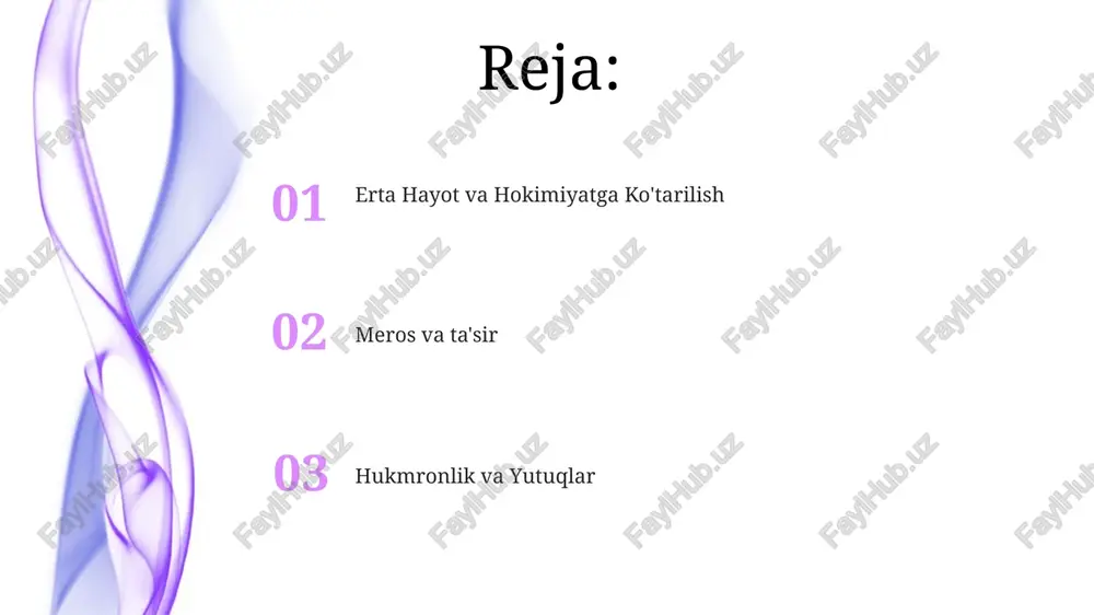 atan ramzi sifatida uning merosi ilhomlantirib, forslarga zulmga qarshi kurashni eslatib turadi. u mong'ollarni mag'lub etishga bo'lgan harakatlari muvaffaqiyatsiz bo'lgan bo'lsa-da, u fors xalqi uchun qarshilik ramziga aylandi. markaziy osiyoga ta'siri uning merosi markaziy osiyo identifikatsiyasi va milliy harakatlarga ta'sir qilishda davom etmoqda, bu hududning boy tarixi va chidamliligini ta'kidlaydi. jaloluddin manguberdi o'rta osiyoda xorijiy hukmdorlikka qarshi kurashning ramzi bo'lib, milliy g'urur va birlikni ilhomlantirgan. ma'muriyat va boshqaruv vatan ramzi: manguberdi hukmronligi milliy birlik va g'urur tuyg'usini kuchaytirdi va uni mo'g'uliston vatanining ramziga aylantirdi. hukumdorlik: u nazorat va muvozanat tizimini joriy qilib, hukumatda javobgarlik va samaradorlikni ta'minladi. bolalik va ajdodlar 01 02 jaloluddinning bolalik davri ko'chmanchi hayot bilan belgilangan bo'lib, u urush san'ati va rahbarlik qilish ko'nikmalarini o'zlashtirgan. u oning onasi tomonidan afsonaviy chingizxonning avlodi edi. sales 1st qtr 2nd qtr 100 0 sales 1st qtr 2nd qtr 100 0 hokimiyatga ko'tarilish u mongol qabilalarini o'z hukmronligi ostida birlashtirdi va …