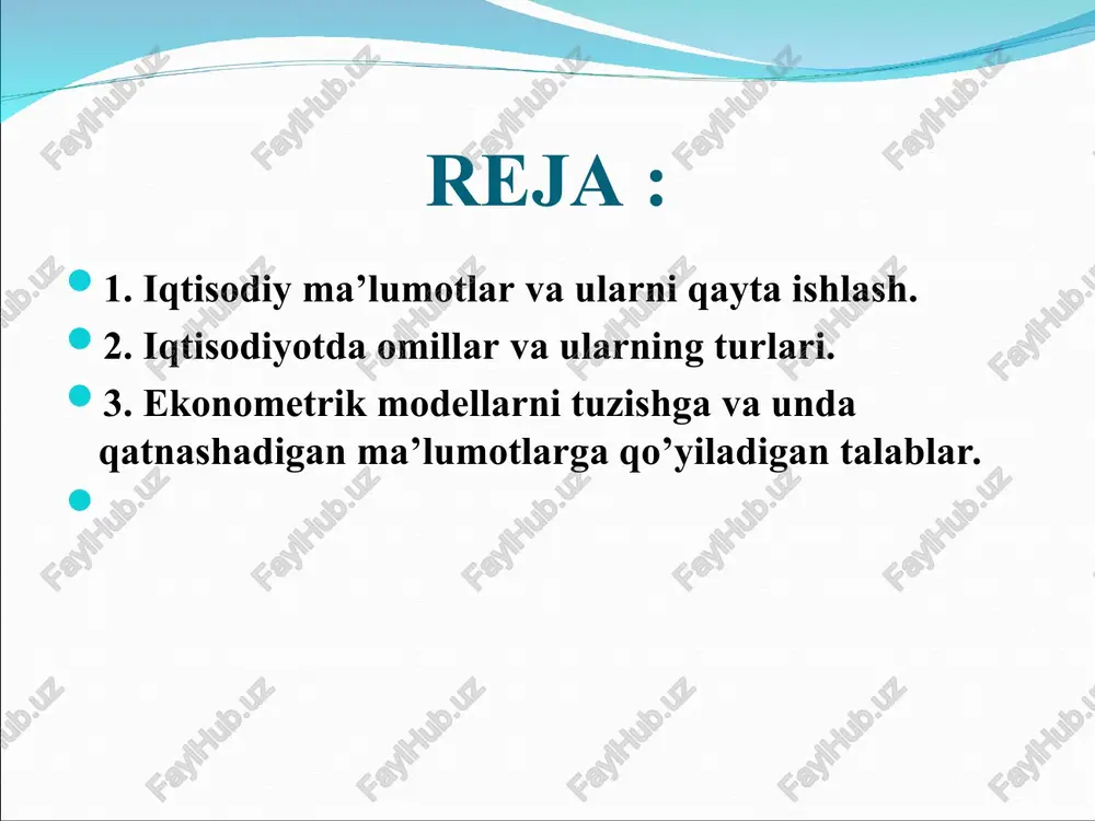 regression tahlilning nazariy asoslari - Page 2