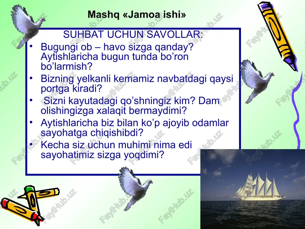 rlar) juda to’la, yorqin hamda juda aniq aks ettiriladi. «boshlanishida hammaning aqli va tanasi bir xil, ammo marraga ishlagan yetib keladi» abdurahman gafurov, aforist diqqatga hamma vaqt u yoki bu darajadagi faollik xosdir. diqqat idrok, xotira, xayol, tafakkur va nutq singari alohida psixik jarayon emas. diqqat hamma psixik jarayonlarda ko'rinadi. biz «shunchaki» diqqatli bo’la olmaymiz, balki biz diqqat bilan idrok qilamiz (qaraymiz, eshitamiz), diqqat bilan esda olib qolamiz, o’ylaymiz, diqqat bilan muhokama yuritamiz, gaplashamiz. diqqat aqliy jarayonlarning sifatini ta’minlaydigan ichki faollikdir. diqqat har qanday faoliyatning zaruriy shartidir. qadimda odamlar komillikka erishish uchun o’qirdilar. hozir esa boshqalarni hayron qoldirish uchun o’qiyaptilar. konfusiy psixologiya tarixining sahifalarini varaqlasak, diqqatning kishi faoliyatidagi roliga berilgan yuksak va qimmatli mulohazalar uchraydi. fransuz olimlaridan kyuveni o'z zamonasida geniallikni chidamli diqqat deb ta'riflashga undagan edi. masalan, u nyutonning genialligi diqqatining kuchi va barqarorligidadir, deb ko'rsatadi. nyutonning o'zi «siz butun dunyo tortishish qonunini ochishga nima tufayli muyassar bo'ldingiz» deb …