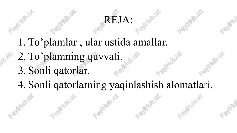 to'plamlar va ular ustida amallar - Page 2