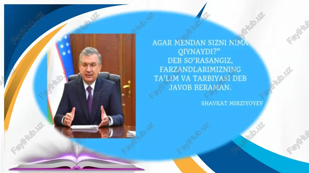 riladi. o‘qituvchilarning yuqori malakasi va doimiy treninglari orqali tushuntiriladi. resurslardan samarali foydalanishda minimal xarajat, maksimal natijaga erishiladi. t/r amaldagi holat (o‘zbekistonda) amaldagi holat ( xorijda) taklif 1 xodimlarni tanlash va lavozimlarga tayinlash markazlashgan tartibda. tanlovlar, ba’zi hollarda mahalliy qarorlar asosida amalga oshiriladi. aqsh da har bir shtat o‘zining alohida ta’lim siyosatiga ega bo‘lib, bunda maktab o‘lchami, maxsus ehtiyojli bolalar miqdori va hududiy sharoitlar inobatga olinadi. har bir maktab rahbariyati shtat jadvallarini moslashuvchan tarzda tuzishga haqli. maktab rahbarlariga malakali xodimlarni tanlashda kengroq vakolat berish. 2 shtat jadvallari moliyaviy mablag‘lar asosida belgilanadi, biroq byudjet imkoniyati cheklangan. rossiyada har o‘quv yilida maktablar tomonidan taqdim etiladigan hisobot orqali davlat maktablardagi xodimlar soni, malaka darajasi va yuklamalar bo‘yicha tahlil olib boriladi. moliyalashtirishda maktabning real ehtiyojlariga mos yondashuvni shakllantirish. 3 an’anaviy va markazlashgan boshqaruv tizimida raqamli tizim, malakaga qarab yuklamalarni belgilash va kpi tizimlarini joriy qilinmoqda. singapurda shtat jadvali bo‘yicha yondashuv natijadorlik va moslashuvchanlik asosida bo‘lib, …