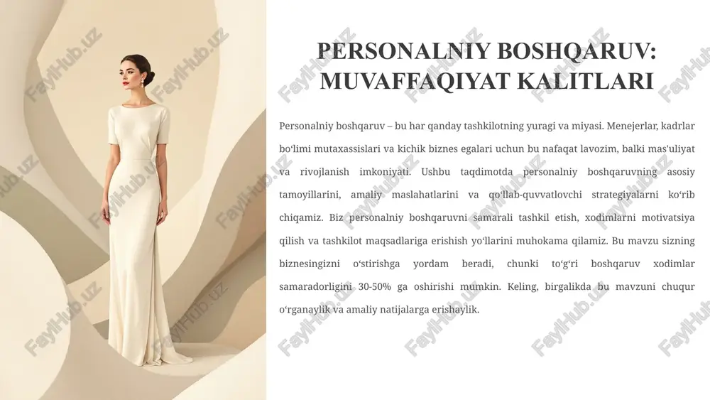 chaytirish tashkilot barqarorligini ta'minlash 3 personalniy boshqaruvning ahamiyati kichik biznes uchun kichik biznes egalariga personalniy boshqaruv xodimlar sonini samarali boshqarishga yordam beradi. masalan, bir kichik kompaniyada xodimlar oqib chiqishi 40% ga yetishi mumkin, ammo toʻgʻri boshqaruv bu koʻrsatkichni 15% ga tushiradi. bu jarayon orqali siz byudjetni tejab, mahsuldorlikni oshirasiz. kadrlar mutaxassislari xodimlarning kasbiy oʻsishini ta'minlab, kompaniya imidjini yaxshilaydi. menejerlar esa jamoani motivatsiya qilib, loyihalarni muvaffaqiyatli yakunlaydi. umuman olganda, personalniy boshqaruv tashkilotning raqobatbardoshligini oshiradi va uzoq muddatli muvaffaqiyatni ta'minlaydi. tadqiqotlar shuni koʻrsatadiki, personal boshqaruvga investitsiya qilgan kompaniyalar daromadni 25% ga koʻpaytiradi. shu sababli, bu mavzuni e'tiborsiz qoldirish xato boʻladi – u sizning biznesingizning asosiy poydevori. personalniy boshqaruvning ahamiyati shundaki, u nafaqat xodimlar, balki butun tashkilotning samaradorligiga ta'sir qiladi. kichik bizneslarda bu jarayon shaxsiy ehtiyojlarga moslashtirilishi kerak, chunki resurslar cheklangan. masalan, oddiy oʻqitish dasturlari orqali xodimlarning malakasini oshirish mumkin, bu esa xizmat sifatini yaxshilaydi. keling, batafsil koʻrib chiqaylik. 4 xodimlarni tanlash jarayoni …