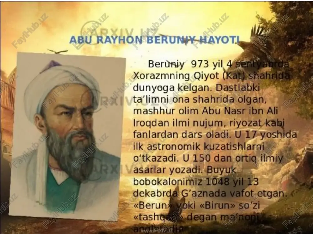 abu rayhon beruniy - Page 2