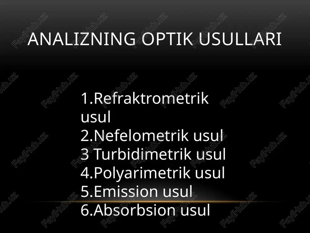 i orasidagi bog'likni o'rgandim. pisarjevskiy elektrolit eritmalaridagi va elektodlardagi kimyoviy jarayonlarini o'rganish bo'yicha olib borgan tadqiqotlari natijasida redoksmetrik titrlash usullarini tarqalishiga asos solgan e’tiboringiz uchun rahmat image1.png image3.jpeg image4.png image2.png image5.jpeg image6.jpeg image7.png image8.jpeg image9.jpeg image10.jpeg image11.jpeg image12.jpeg /docprops/thumbnail.jpeg