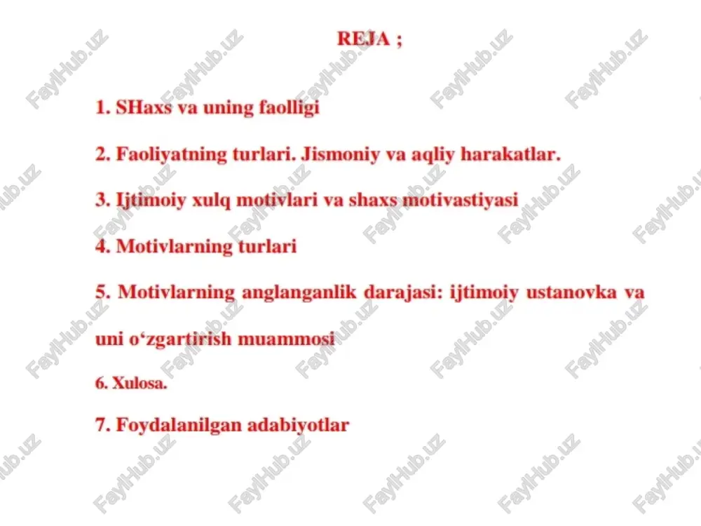 faoliyat va uning turlari - Page 2