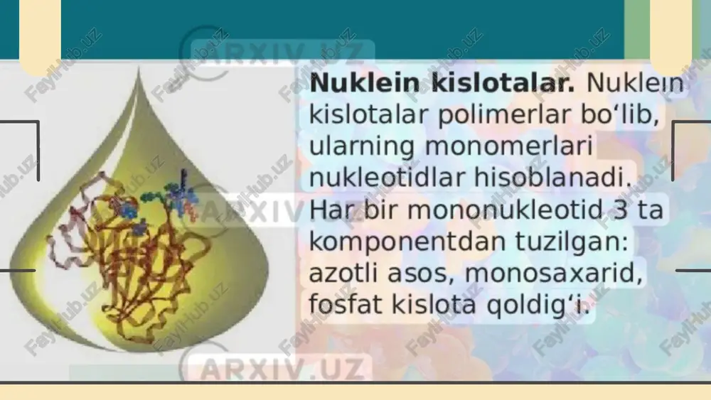 hayotning molekulyar asoslari - Page 2