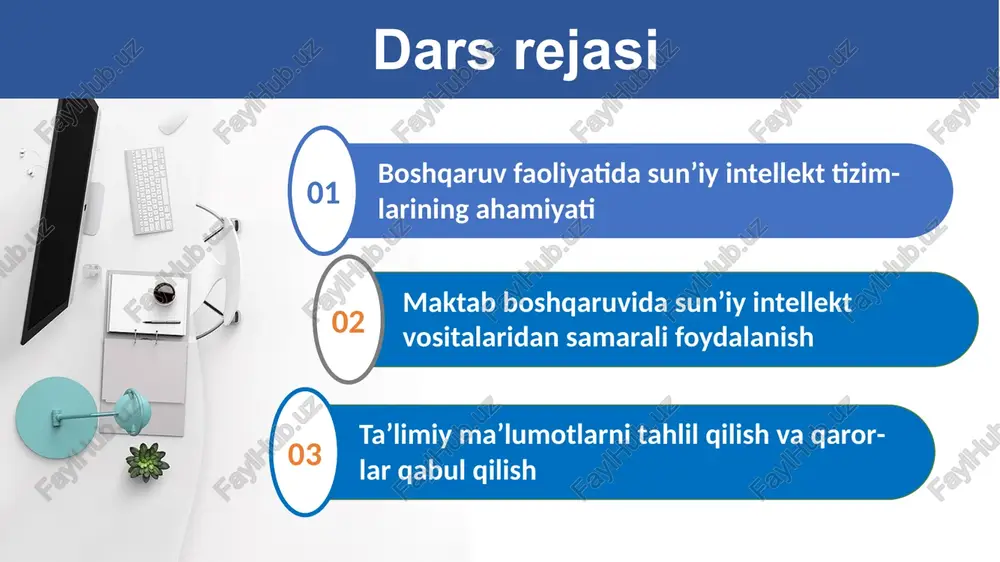 gemini google tomonidan ishlab chiqilgan, ko'p qirrali sun'iy intellekt modeli bo'lib, turli vazifalarni bajarishga qodir. 7 ta'limda qo'llaniladigan ai vositalari classpoint ai o'quvchilar bilan interaksion testlar va o'yinlar yaratishga imkon beradi. slidesgo taqdimotlar yaratish uchun turli shablonlar va rasmlarni taklif etadi. magic school o'quvchilarni o'ziga jalb qiladigan o'quv o'yinlari yaratishga imkon beradi. 8 rasmlarni yaratishda ai 1 magickpen turli uslublarda va mavzuda rasmlar va illyustratsiyalar yaratish imkonini beradi. 2 krea ai matndan rasmlar yaratishga ixtisoslashgan, yuqori sifatli rasmlarni ishlab chiqaradi. 3 dall-e 2 keng miqyosda qo'llaniladigan, matndan rasmlar yaratishga qodir kuchli model. 9 video va ovoz yaratishda ai jasper ai matndan video yaratishga ixtisoslashgan, marketing materiallarini yaratishda foydalaniladi. synthesia matndan realistik videolarni yaratishga imkon beradi, turli tillarni qo'llab-quvvatlaydi. jenni ai ovozni sintez qilish, o'quv materiallari uchun ovozli izohlar yaratishda foydalaniladi. 10 ta'limda ai yordamchilari 1 heygen o'quvchilar bilan muloqot qilish, ularga savollarga javob berish, vazifalarni berish. 2 murf o'quv materiallari …