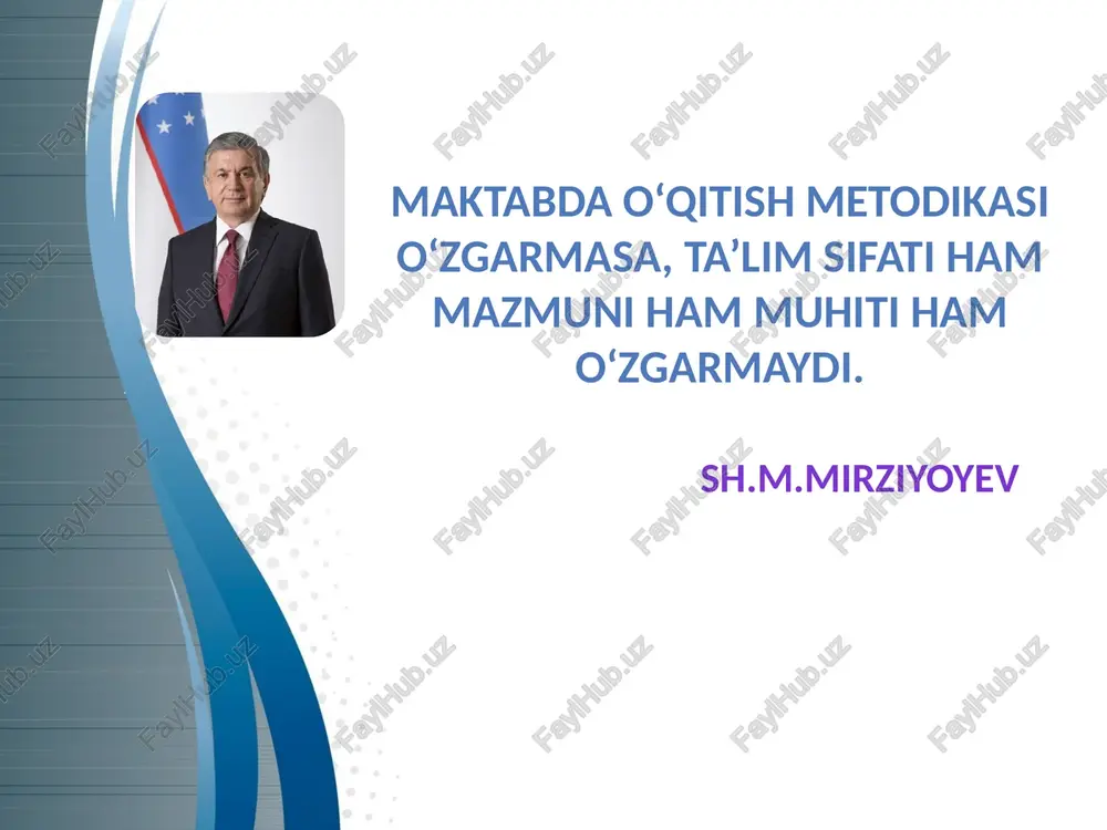 ituvchilarga eng so`nggi o`qitish metodologiyalari va ilg`or tajribalar bilan yangilanib turish imkonini beradi. bundan tashqari,krk tizimi maktabning umumiy o`sishi va rivojlanishiga hissa qo`shsadi, bu esa o`quvchilar uchun yanada boyitilgan va samarali ta`lim muhitiga olib keladi. vazifa metod birlashmalar kesimida krk tizimini joriy qilish; o`qituvchilar o`z ustida ishlash uchun zarur shart-sharoitlar yaratish; moddiy va ma’naviy rag‘batlantirish; “olib kel va ulash” tamoyili ostida; o‘qituvchilar o‘rtasida olimpiada va tanlovlar maktab ichida tashkil etish; “har bir dars ochiq dars” shiori; faoliyatga tanqidiy va ijodiy yondashish; mavzu yuzasidan fikr almashish; ochiq darslar, seminar-treninglar tashkil etish; sifat monitoringi va o‘qituvchilar reytingini tashkil etish; pastdan yuqoriga qarab yo‘naltirish; xorij tajribasi finlandiyada malaka oshirish imkoniyati va shakllarini hudud va maktabga qarab belgilanadi. o‘zbekistonda vazirlik tomonidan tasdiqlangan dastur va rejalarga qat`iy rioya qilinadi. taklif pedagog xodimlar bilim saviyasi hamda toifasiga qarab malaka oshirish kurslari tashkil etish. chora-tadbir № muammo amalga oshirish mexanizmi mas`ullar muddati natija 1 bir xil metod …