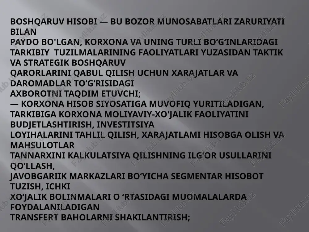 lish, rejalashtirishga umumiy va qo’shimcha ehtiyojni aniqlash, xodimlardan foydalanishni nazorat qilishga qaratilgan aniq maqsadga yo’naltirilgan faoliyatdir. rejalashtirishning mohiyati kadrlarga ularning qobiliyatlari, qiziqishlari hamda ishlab chiqarish talablariga muvofiq zarur vaqtda va kerak bo’lgan miqdorda ish o’rni taqdim etish uchun shart-sharoitlar yaratishdan iboratdir. ish o’rinlari mehnat unumdorligi va qiziqish uyg’otishi nuqtai nazaridan mehnat kishisiga eng maqbul ravishda o’z qobiliyatini rivojlantirish imkonini yaratishi, mehnat unumdorligini oshirishi. munosib mehnat sharoitlari yaratish va ish bilan bandlikni ta’minlash talablariga javob berishi kerak rejalashtirish: rejalashtirish quyidagi savollarga javob berishi kerak: qancha xodim talab etiladi, ularning malakasi, ular qachon va qaerda kerak bo’ladi (rejalashtirishga ehtiyojni rejalashtirish) ijtimoiy jihatlarni hisobga olgan holda zarur rejalashtirishni qanday qilib jalb etish yoki ortiqcha rejalashtirishni qisqartirish mumkin xodimlardan ularning qobiliyatiga qarab qay tarzda foydalanish mumkin (rejalashtirishdan foydalanishni rejalashtirish) qay tarzda aniq maqsadni ko’zlagan holda rejalashtirish malakasini oshirishga ko’maklashish hamda bilimini o’zgartirayotgan talablarga moslashtirish mumkin (rejalashtirishni rivojlantirishni rejalashtirish) rejalashtirilayotgan tadbirlar qancha sarf-xarajatni talab etadi …
