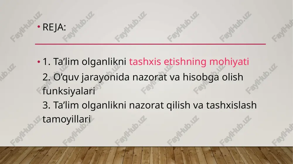 statistik ma’lumotlar to‘plash, ularni tahlil qilish, dinamika, tendensiyalarni aniqlash, voqealarning keyingi rivojini taxminlashni o‘z ichiga oladi. o‘quvchilarning bilim, ko‘nikma va malakalarini nazorat qilish, baholash tashxislashning zaruriy tarkibiy qismlari sanaladi. ular pedagogik texnologiyaning ancha qadimiy usullaridir. nazorat va baholash maktab amaliyoti rivojining doimiy hamroxi bo‘lib kelgan. shunga qaramay, bugun ham baholashning mazmuni, texnologiyalari haqida qizg‘in munozaralar davom etmoqda. avval bo‘lgani kabi pedagoglar baho nimani qayd etishi lozimligini aniqlashga urinmoqdalar. ular baho nimani ko‘rsatishi lozimligi: ta’lim oluvchi o‘zlashtirishning qat’iy belgilovchisi sifat ko‘rsatkichi bo‘lishi kerakmi, yo aksincha, u yoki bu ta’lim tizimining ustunligi va kamchiliklarining ko‘rsatkichi bo‘lishi kerakmi degan masalada bahslashib kelmoqda. ta’limni baholashda ziddiyatli qarashlarning tug‘ilishini buyuk pedagog ya.a.komenskiy ham ta’kidlab o‘tgan edi. u pedagoglarni o‘zlari ega bo‘lgan baholash huquqidan aql bilan foydalanishga chaqirgan. ta’lim oluvchilarga nisbatan nazoratning ob’ektiv bo‘lishiga erishish didaktik tizimlarning asosida yotadi. olimlarning ta’kidlashicha, demokratlashgan ta’lim tizimida yuzaki (formal) nazorat bo‘lmasligi lozim. didaktik nazorat o‘qitishning o‘ziga xos metodi sifatida …