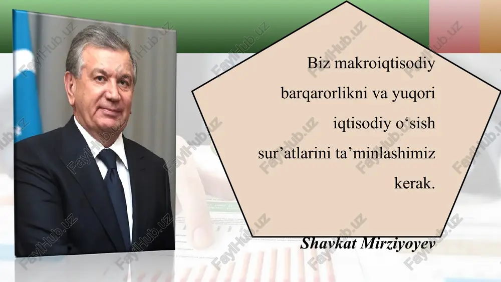 agar g‘ildirak yaim ga kiritilganda edi, uning qiymati ikki marotaba: birinchi safar g‘ildirak sifatida, ikkinchi safar esa traktorning qismi sifatida yaim ga kiritilgan bo‘lib qolar edi. shu bois, yaim hisoblanayotganda faqat pirovard ko‘rinishdagi tovarlar inobatga olinadi. yaim mamlakat hududida joylashgan, qaysi davlatga tegishli bo‘lishidan qat’i nazar barcha korxona, firma va aholi tomonidan yaratilgan mahsulotning bozor narxlaridagi qiymatidir. yalpi ichki mahsulot, odatda, milliy valutada hisoblanadi. masalan, o‘zbekistonning yalpi ichki mahsuloti so‘mda ko‘rsatiladi. xalqaro miqyosda esa har xil mamlaka tning yaimi dollarga o ‘ tkaziladi va o‘zaro taqqoslanadi. jumladan, jahon banki bazasida dunyoning barcha mamlakatlarining yaimi bor. ko‘rsatkichlar har yili yangilanib va chop qilib boriladi. yalpi milliy mahsulot (yamm) — yil davomida mamlakat fuqarolari tomonidan (yer yuzining qayerida bo‘lishidan qat’i nazar) yaratilgan pirovard ko‘rinishdagi jami tovar va xizmatlarning bozor narxlaridagi umumiy qiymatidir. agar yaimdan mazkur mamlakat hududida chet ellik fuqarolar va firmalar tomonidan yaratilgan tovarlar qiymatini ayirib, bu mamlakat fuqarolari va firmalari …