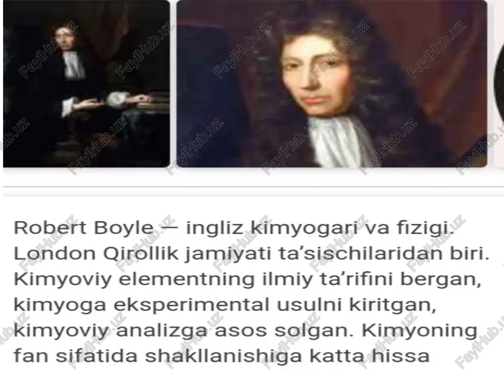 i,ular vaznsiz uchuvchi "flyuidlar" kòrinishida bòlishi bilan tushuntirildi 3.yonish jarayonida boshqa kimyoviy jarayonlar mohiyatini flogiston asoschilari va tarafdorlari tushuntira olishmadi 4.flogiston nazariyasi kimyoviy moddalarning fizik,mexanik va kimyoviy xossalari òzgarishi sababini tushuntira olmadi image1.jpeg image2.jpeg image3.jpeg image4.jpeg image5.jpeg image6.jpeg image7.jpeg image8.jpeg image9.jpeg image10.jpeg image11.jpeg image12.jpeg