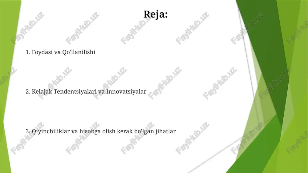 uv tajribalarini rivojlantirish uchun virtual sinf xonalari, muhokama forumlari va hamkorlikdagi loyihalar kabi xususiyatlarni taklif qiladi. onlayn o'quv platformalari (lms) masofaviy o'qishni osonlashtiradi, ta'lim materiallari, baholash va aloqa vositalariga kirish imkonini beradi. raqamli savodxonlik va ko'nikmalarni rivojlantirish onlayn ta'lim muhitida harakatlanish uchun tanqidiy fikrlash va raqamli fuqarolik ko'nikmalarini rivojlantirish. kutubxonalar, ilmiy ma'lumotlar bazalari va onlayn o'quv materiallari kabi raqamli resurslarga kirish. kurslarni boshqarish, hamkorlik qilish va muloqot qilish uchun onlayn platformalardan foydalanish. ta'limdagi internet xizmatlariga kirish aloqa samaradorligini oshirish: onlayn platformalar o'qituvchilar, o'quvchilar va ota-onalar o'rtasida osonlikcha aloqa qilish, resurslar, e'lonlar va topshiriqlarni almashish imkonini beradi. moslashuvchan o'quv muhitlari: internet xizmatlari aralash o'quv modellari imkonini beradi, bu onlayn kurslarga, virtual sinf xonalariga va shaxsiylashtirilgan o'quv vositalariga kirishni ta'minlaydi. birgalikda o'rganish imkoniyatlari: forumlar, wiki va birgalikda tahrirlash dasturlari kabi internet vositalari talabalar o'rtasidagi muloqot, jamoaviy ish va bilimlar almashinuvini rivojlantiradi. ta'lim resurslari va ma'lumotlar bazalari raqamli kutubxonalar va ma'lumotlar bazalari: tadqiqot …