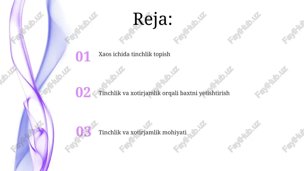 tinchlik va xotirjamlik baxti - Page 2