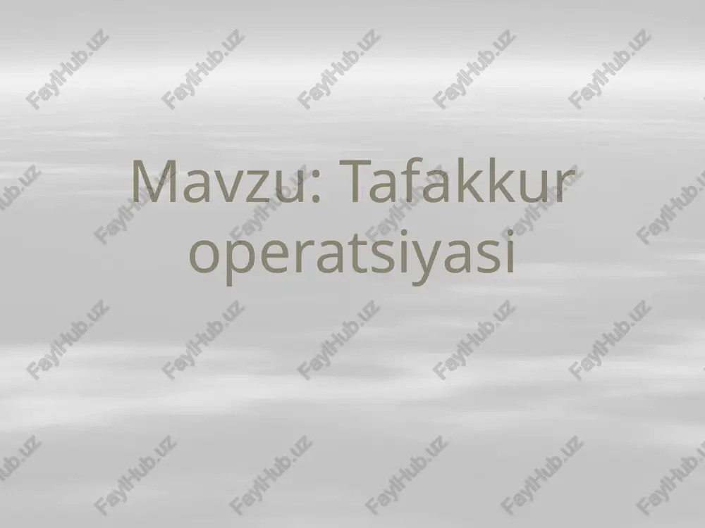 abilar o`rtasidagi murakkab o`zaro bog`lanishlarni ajratish, echish mumkin bo`ladi. zarur hollarda turli vositalar qo`llaniladi. quyidagi uch xil hodisalarni o`rganish davomida vositalar qo`llaniladi. 1. hozirgi paytda bevosita idrok qilishning imkoni bo`lmagan hodisalarni o`rganish uchun. bunga tarixiy voqealar, kelajak rejalar, gipotezalar, umuman yoki o`tmishda ruy bergan yoki kelajakda ruy berishi mumkin bo`lgan hodisalarni o`rganish davomida; 2. sezgi organlarimizning moslashmaganligi sababli bevosita idrok qilishning imkoni bo`lmagan hodisalarni o`rganishda. bunga misol tariqasida juda kichik zarrachalar, elementlar, inson sezgi organlari "sezmaydigan" turli to`lqin uzunliklari yoki juda uzoq masofada joylashgan ob`ektlar (planetalar, yulduzlar va h.k.); 3. bevosita idrok qilishning imkoni mavjud, ammo vosita kullash samarali bo`lgan hollar. masalan, o`sib turgan daraxtning balandligini trigonometrik funktsiyalar yordamida o`lchash, havo haroratini termometr yordamida o`lchash kabilar. yuqoridagilardan ko`rinib turibdiki, hissiy bilish samarali bo`lmay qolgan hollarda tafakkur boshlanadi. tafakkur hissiy bilish idrok qilish imkonini bermaydigan voqea, hodisalarni ham o`rganish imkonini beradi. masalan, yorug`lik tezligini o`lchash, o`rganish, uning xossalaridan foydalanish faqat tafakkur …