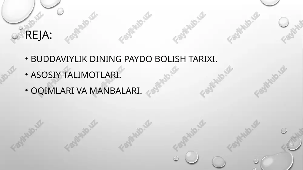 ma(taʼlimot) va sangxa(rohiblar jamoasi)ga eʼtiqod qilish yotadi. taʼlimot qisqacha bayoni : 1 – azob uqubat mavjud 2 – azob uqubat sababi – istak mavjud 3 – azob uqubat tugashi – nirvana mavjud 4 – azob uqubat tugashiga olib keluvchi 8 bosqichli yoʻl mavjud sangxa jamoasiga qabul etilgan shaxs quyidagi 10 farzni ado etishga qasamyod qiladi: 1) hech kim yoki hech narsani hayotdan judo qilmaslik; 2) yolgʻon soʻzlamaslik; 3) oʻgʻrilik qilmaslik; 4) jinsiy aloqaga kirmaslik; 5) mast qiluvchi ichimlik ichmaslik; 6) kunning ikkinchi yarmidan to ertangi sahargacha ovqat tanovul qilmaslik; 7) uch kiyimdan ortiq hech narsa bilan tanani bezamaslik; 8) ommaviy koʻngilxushliklarda ishtirok etmaslik va tomoshabin sifatida qatnashmaslik; 9) baland va yumshoq oʻrinda yotmaslik; 10) pul ishlatmaslik. rohiblar jamoasi asosan buddizm txeravadasi (aynan – oqsoqollar taʼlimoti)ga xosdir. maxayanada „haqiqat yoʻli“ har kim uchun ochiq: rohiblarga ham, dunyoviy kishilar (yaʼni oddiy qavm)ga ham; buddaga eʼtiqod qilinsa, bas. kengroq qaralganda, sangxa – muqaddaslik …