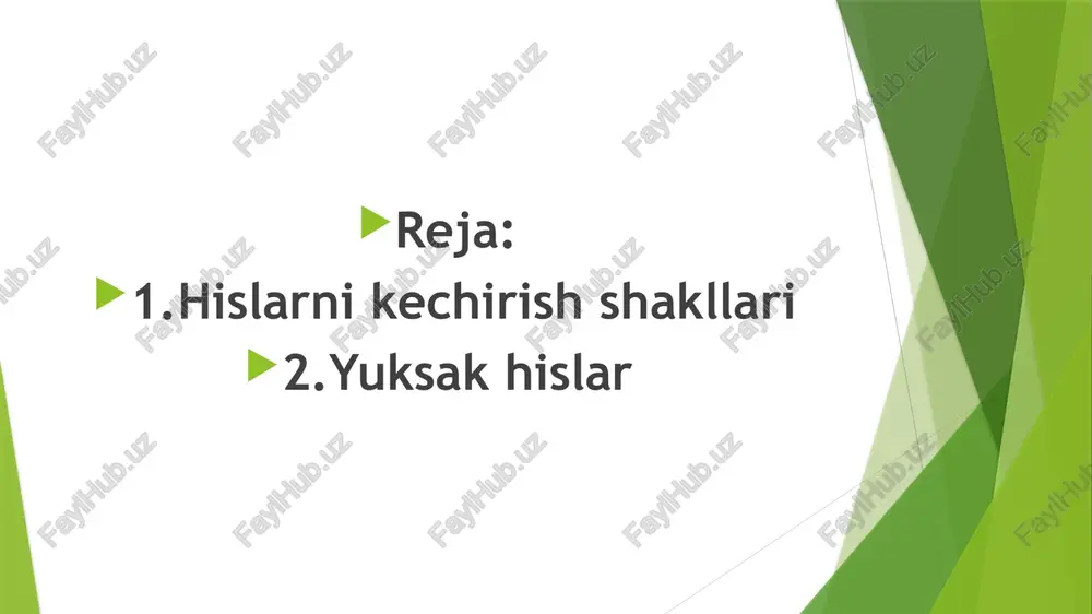 motsiya imo – ishoralarda, mimikada, ya’ni kishining yuzida bo‘ladigan harakatlarda hamda butun badanning ma’nodor harakatlarida ko‘rinadi. gumoral harakatlardagi, ya’ni organizmning qon tarkibidagi va boshqa suyuqliklardagi kimyoviy o‘zgarishlarni va shuning bilan birga modda almashishida bo‘ladigan yanada chuqur o‘zgarishlarni o‘z tarkibiga oladi. birinchidan ikkinchidan uchinchidan turli emotsional holatlarda nafas olishning o‘zgarishi a) xursandlikda nafas olish bir minutiga 17 marta; b) faol xafalikda 9 marta; d) qo‘rqishda 64 marta; v) jahl chiqqanda 40 marta. kayfiyat tushunchasiga psixologik manbalarda turli nuqtai nazardan yondashilgan taqdirda ham mazmunan ular bir xillikni anglatadi. jumladan k.turg‘unov lug‘atida shaxsning kuchsiz yoki o‘rtacha kuchga ega bo‘lgan nisbatan barqaror umumiy emotsional holati, , a.v.petrovskiyning “umumiy psixologiya” darsligida kayfiyatlar ancha vaqt davomida kishining butun xatti-harakatiga tus berib turadigan umumiy hissiy holatini ifoda etadi, deb ta’kidlanadi. professor e.g‘oziev fikricha, kayfiyat shaxsning ruhiy jarayonlariga muayyan vaqt davomida tus berib turuvchi emotsional holatdir. affekt tushunchasiga berilgan ta’riflarga asosiy e’tiborni qaratadigan bo‘lsak bu ham shaxsning kuchli …
