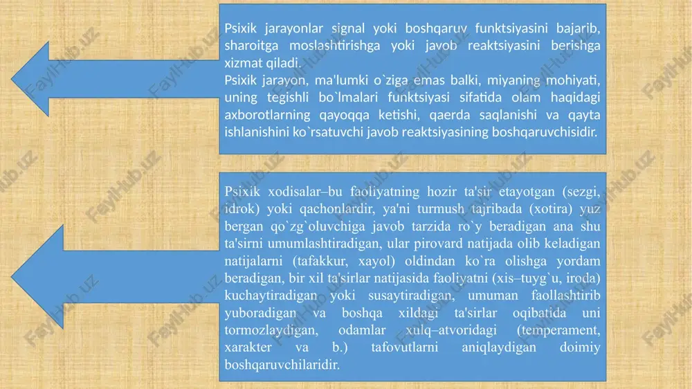 , har bir hodisa, o’zimiz qilgan ishimiz, o’y va fikrlarimiz diqqatning ob’yekti bo’la oladi. i.p.pavlov ta’limoti bilan akademik a.a.uxtomskiy olib borgan tekshirishlari bir–biriga to’g’ri keladi. agar nerv sistemasiga bir qancha qo’zg’ovchilar bir vaqtda ta’sir qilsa bosh miya po’stida shu ongning o’zida bir necha qo’zg’alish o’choqlari paydo bo’ladi. xar qanday yangidan yuzaga kelgan qo’zg’atuvchi, agar u yetarli darajada intensiv(kuchlanishga ega) bo’lsa, tegishli qo’zg’alish jarayonini yuzaga keltiradi, bu refleks, i.p.pavlov aytganidek «nima u» degan refleks bilan ifodalanadi, bu esa sodda turdagi diqqatning fiziologik asosidir. dominanta – bu ayni chog’da markazda sodir bo’ladigan reaksiyalar xarakterinni bir qadar belgilab beruvchi hukmron qo’zg’alish o’’chog’idir. dominantalar mavjud bo’lgan paytda boshqa qo’zg’alish o’choklari («subdominantalar» - nisbatan kuchsiz qo’zg’alish o’choqlari) ko’pincha yo’qolib ketmaydilar. ular dominantaga qo’shilib, uni kuchaytiradilar yoki dominanta bilan kurasha boshlaydilar. bu kurash jarayonida subdominanta dominanta bo’lib olishi mumkin, ilgarigi dominanta esa – subdominanta bo’lib qolishi mumkin. hukmron qo’zg’alish o’chog’i bo’lgan dominanta diqqatimizning ma’lum narsaga yo’naltirilishi …