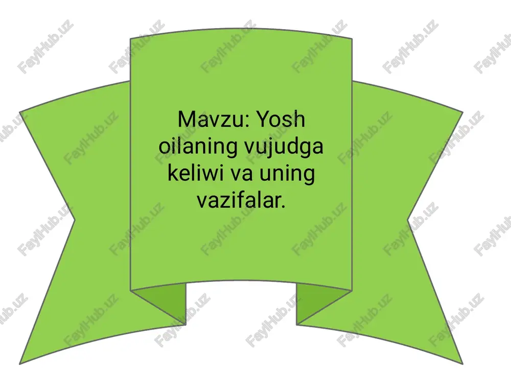 faoliyati, bitta oila azosida tibbiy, psixiatrik yoki ijtimoiy kasallik paydo bolishida muhim rol oynaydi va 2) davolash simptomatik odamga qaratilishi shart emas. semptomatik odamda togridan-togri davolanishga majbur bolmaslik, ogir klinik holatlarga yangi moslashuvchanlikni keltirib chiqardi - masalan, simptomatik odam terapiyadan voz kechgan yoki faqat oila bosimi ostida terapiyaga borgan bouen ozining nazariyasini aks ettiruvchi sakkizta prinsipni ishlab chiqdi: 1) ozlikni farqlash, 2) uchburchak, 3) yadroviy oilaviy hissiy jarayon, 4) oilani proektsiyalash jarayoni, 5) kop avlodlarni uzatish jarayoni, 6) birodarlarning pozitsiyasi, 7) hissiy uzilish va 8) jamiyatdagi hissiy jarayonlar. oilaviy diagrammalarni chizish amaliyoti monika makgoldrik tomonidan «genograms in family assessment» nomli nashrida yagona terapevtik vosita sifatida ishlab chiqilgan. genogramma oilaviy tizimlar nazariyasining ramziga aylandi2 . yuqoridagi ilmiy nazariyalarning amaliy ahamiyati sifatida yosh oilalarda munosabatlar tizimini tashkillashtirish asosida quyidagi vazifalar muhim ahamiyatga ega sifatida izohlanadi. 1. ikki yoshning bir-birini hurmat qilishi 2. er-xotin rolidagi ozaro bogliqlik holati 3. bir-birini tushunish va qollab …