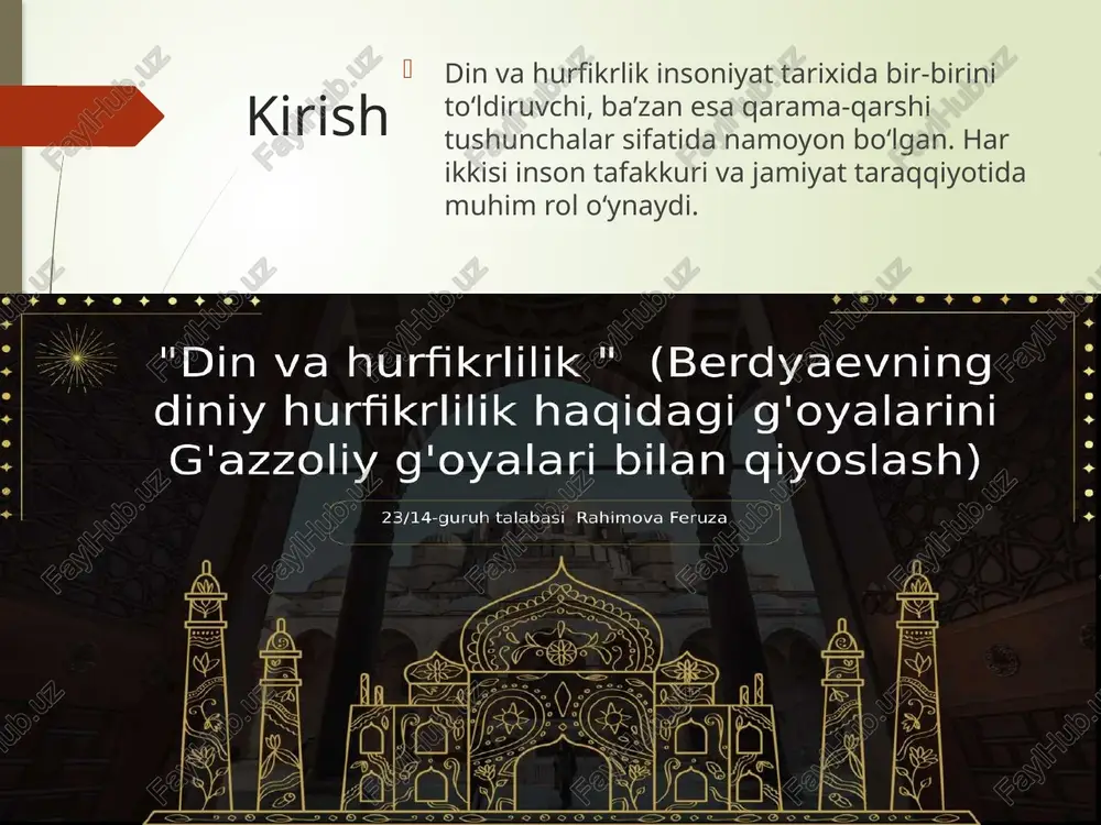 i karim oyatlari 2. forobiy asarlari 3. ibn sino 'donishnoma' 4. zamonaviy falsafa va dinshunoslik manbalari image1.jpg image2.png image3.png image4.png image5.png image6.png image7.png image8.png image9.png image10.png /docprops/thumbnail.jpeg